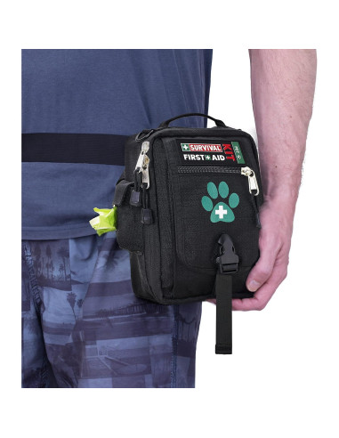 Kit de Primeros Auxilios para Mascotas Survival - Portátil y Completo