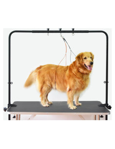 Brazo de Peluquería para Mascotas SHELANDY Ajustable Negro