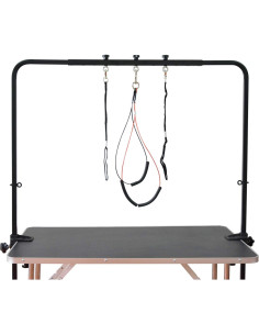 Brazo de Peluquería para Mascotas SHELANDY Ajustable Negro 2