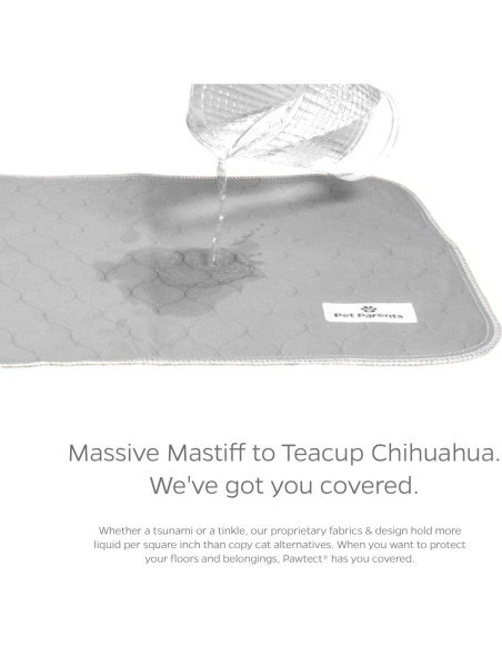 Alfombrillas Pawtect Lavables para Perros Pet Parents 45x61 cm