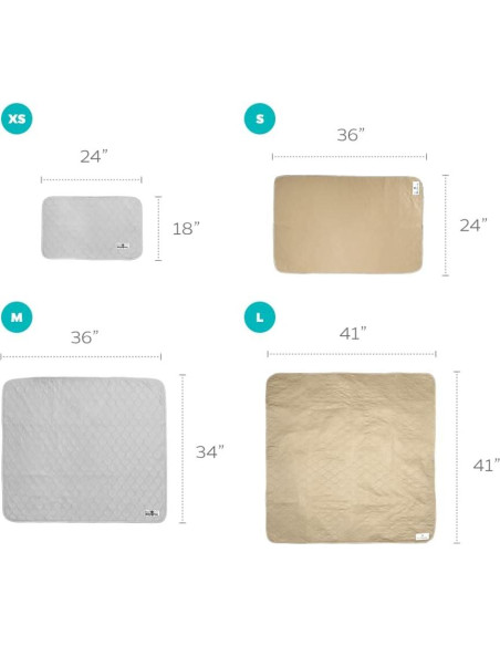 Alfombrillas Pawtect Lavables para Perros Pet Parents 45x61 cm