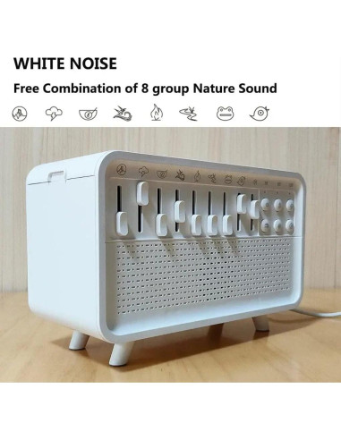 Altavoz Bluetooth Genérico 3 en 1 con Humidificador y Luz Nocturna