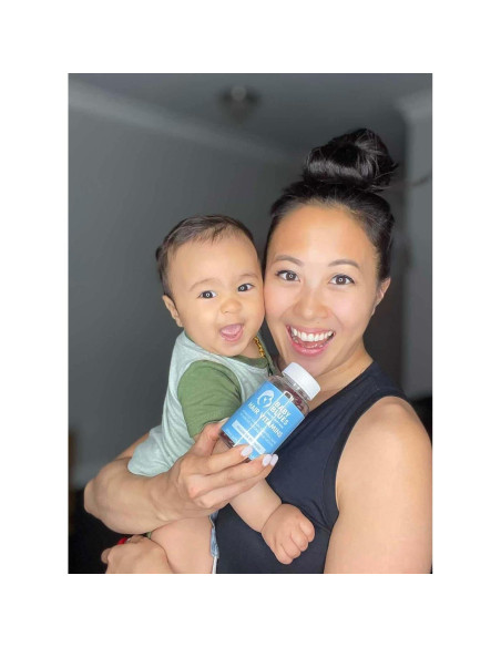 Vitaminas Postparto para Pérdida de Cabello Baby Blues - Gominolas Veganas con Biotina y Colágeno