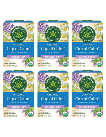 Té de Relajación Orgánico Traditional Medicinals 96 Bolsitas