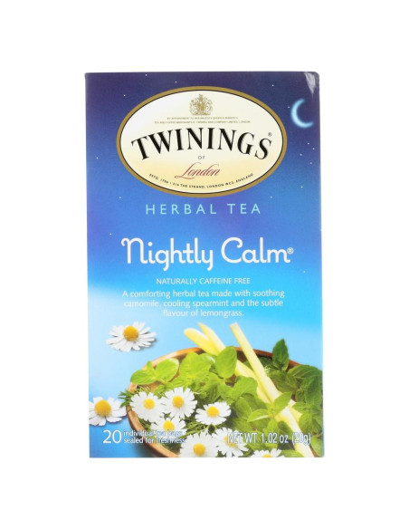 Té de hierbas Twinings Nightly Calm 20 bolsitas 59g