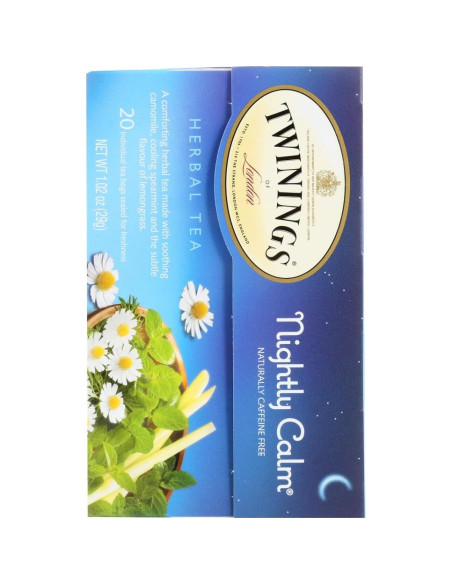 Té de hierbas Twinings Nightly Calm 20 bolsitas 59g