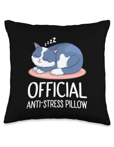 Cojín Antiestrés Gato 40x40 cm Cat Pillow Oficial