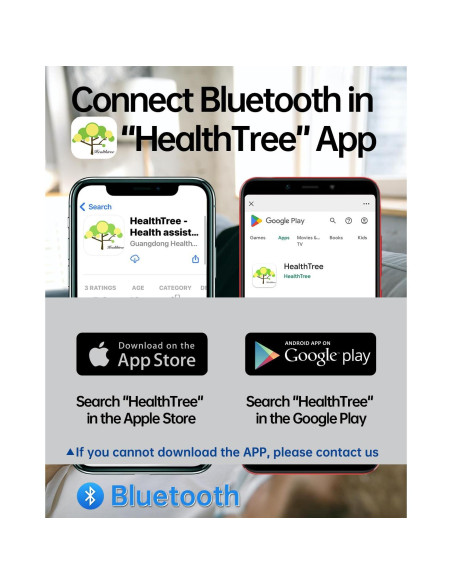 Oxímetro de Pulso Bluetooth HOLFENRY - Medición SpO2 y Tasa de Pulso