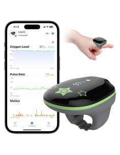 Oxímetro de Pulso KidsO2 para Niños 3-10 Años, Monitor de Oxígeno