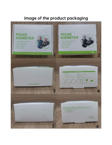 Oxímetro de Pulso Bluetooth HOLFENRY - Medición SpO2 y Tasa de Pulso