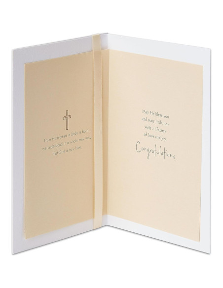 Tarjeta de Bautismo American Greetings Trozo de Cielo