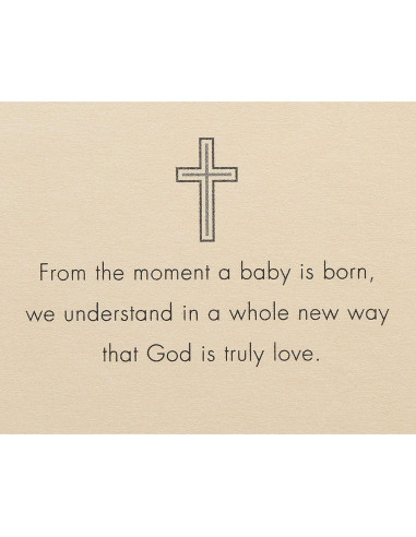 Tarjeta de Bautismo American Greetings Trozo de Cielo