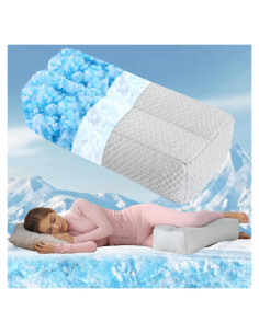 Almohada Enfriadora HOMBYS para Rodilla - Espuma Viscoelástica 58.4x25.4cm