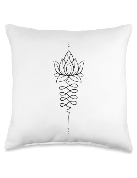 Cojín Unalome Anti Estrés de Yoga 40x40 cm Multicolor