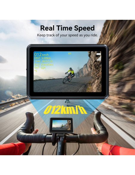 Cámara de Bicicleta FEISIKE con Pantalla HD 4.3" Inalámbrica