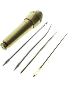 Kit de Herramientas para Trabajar el Cuero BIGTEDDY 48 Piezas 2