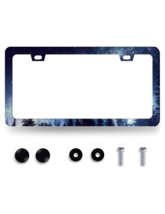 Marco de Placa de Licencia RNKATIH Acero Inoxidable 31.12x15.88cm