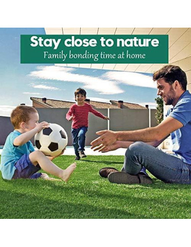 Césped Artificial Griclner 0.30m x 9.14m Ecológico para Jardín