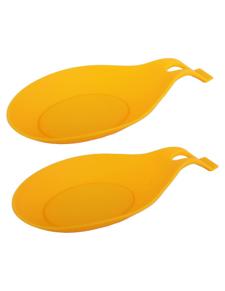 Reposapucheros de Silicona Amarillo - Set de 2 Servette Home