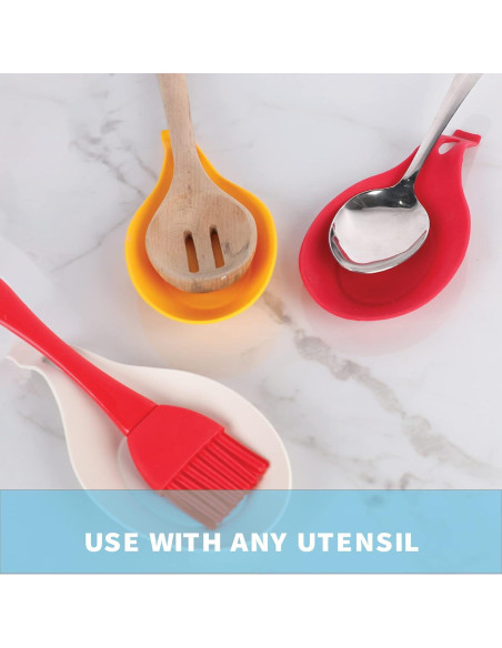 Reposapucheros de Silicona Amarillo - Set de 2 Servette Home