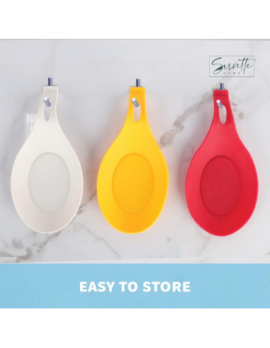 Reposapucheros de Silicona Amarillo - Set de 2 Servette Home