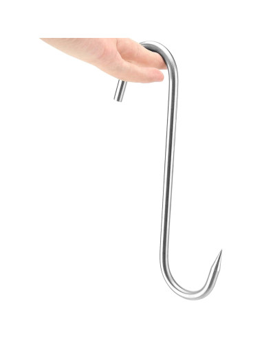 Ganchos de Carne JAPCHET 20 Piezas Acero Inoxidable 22.5 cm