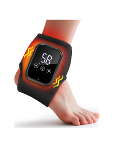 Almohadilla Térmica Inalámbrica DREAMSOME para Tobillo con Calefacción y Vibración
