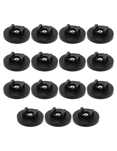 15 Clips Magnéticos para Cables Nodaaiie 42.9x16mm Negro