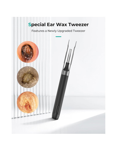 Otoscopio Inalámbrico Jieshi P3-Q2OY-9043 10MP HD con Luz