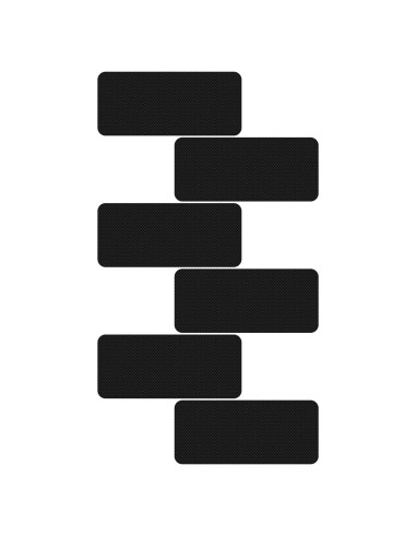 Tiras Antideslizantes Kahuna Grip para Bañera y Ducha 6 Unidades