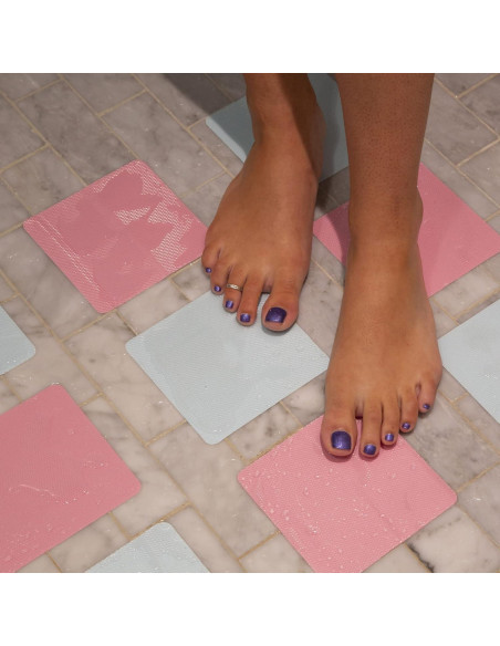 Tiras Antideslizantes Kahuna Grip para Bañera y Ducha 6 Unidades