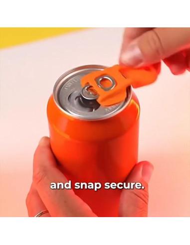 Abridor de Latas Manual Genérico 6 Paquetes Coloridos