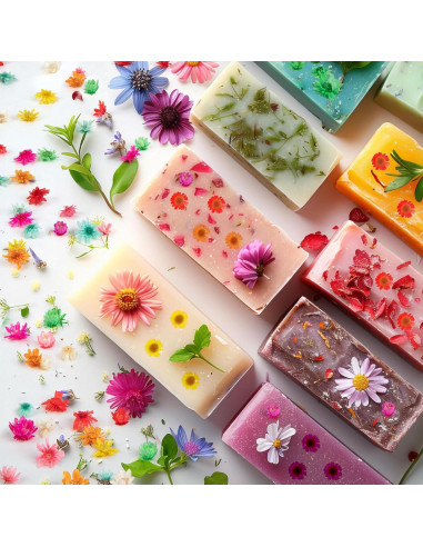 710 Flores Secas Naturales LGFMGWH para Manualidades y Uñas