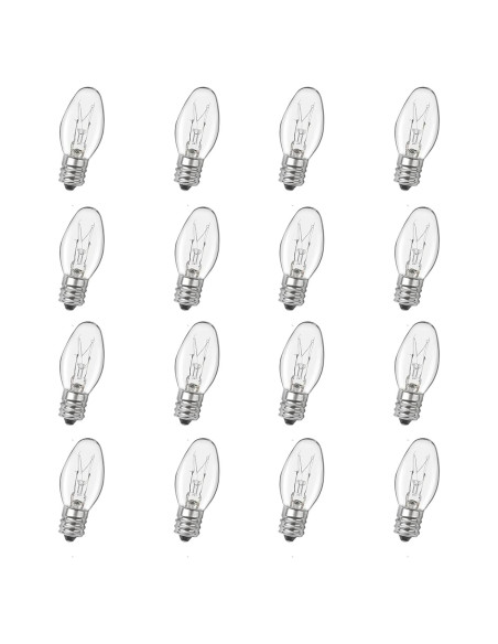 Bombillas de Luz Nocturna Eclolumi 7W Regulables 2700K 16 Pzas