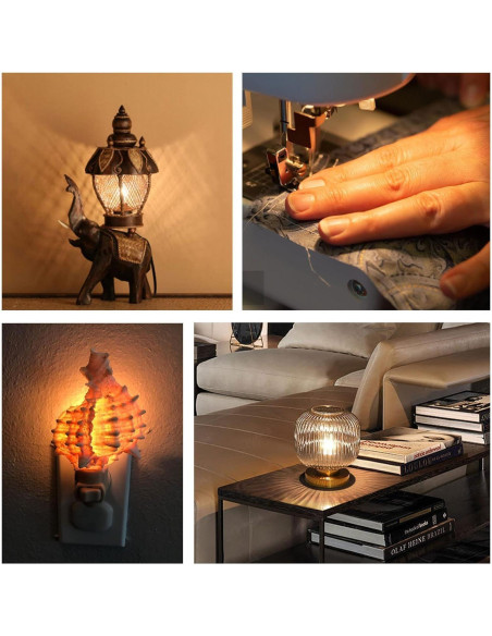 Bombillas de Luz Nocturna Eclolumi 7W Regulables 2700K 16 Pzas