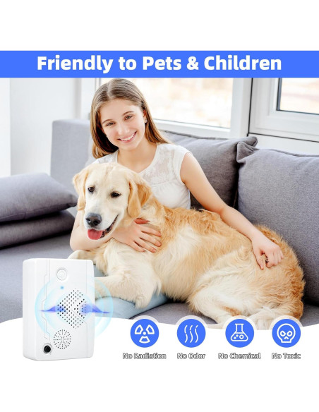 Dispositivo Ultrasónico para Repeler Murciélagos 2PCS - IP44