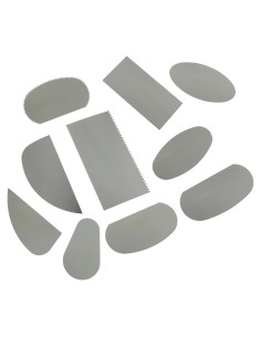 Kit de Herramientas de Arcilla 10 Piezas ZZHXSM Acero Inoxidable