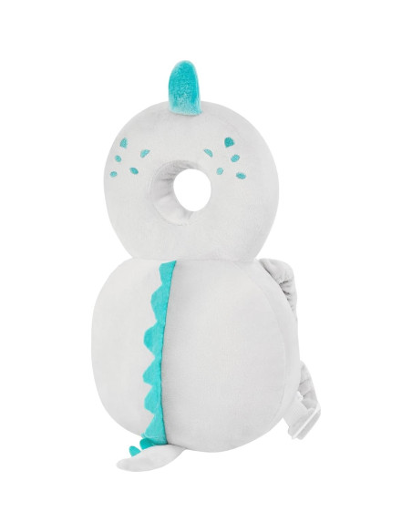 Protector de Espalda para Bebés BW001 Dinosaurio Gris Ajustable