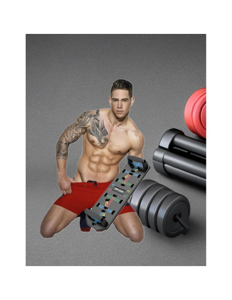 Tablero de Flexiones HOT-Chill Plegable con Agarre de Mano Ajustable