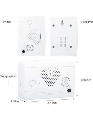 Dispositivo Ultrasónico para Repeler Murciélagos 2PCS - IP44