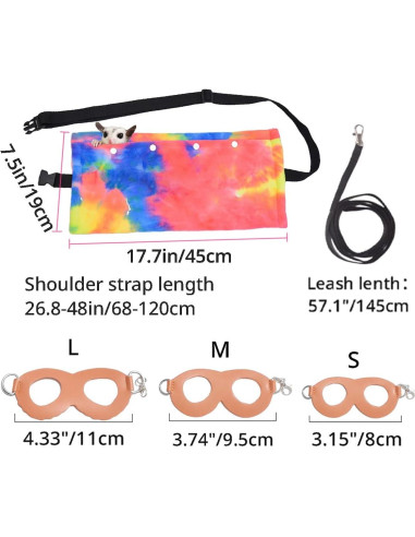 Bolsa de Transporte MANON ROSA para Gliders y Reptiles Rosa