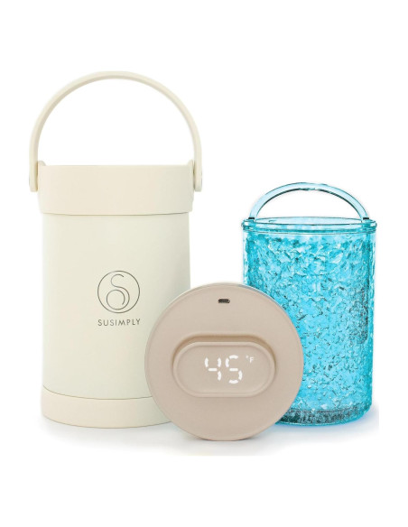 Enfriador Portátil Babytop 2L Acero Inoxidable Pantalla Digital
