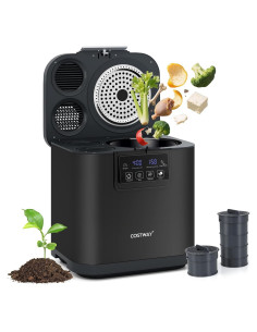 Compostador Eléctrico COSTWAY 4L para Cocina, Auto-Limpieza