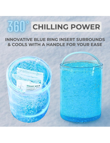 Enfriador Portátil Babytop 2L Acero Inoxidable Pantalla Digital