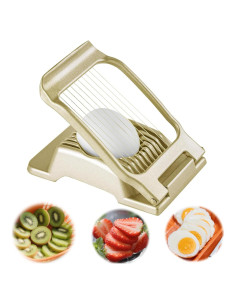 Cortador de Huevos Duros JORMEY con Base Antideslizante