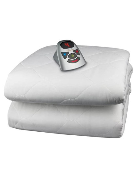 Colchón Eléctrico Acolchado Biddeford Doble 6 Onzas Blanco