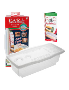 Cocinero de Pasta de Microondas Fasta Pasta Rojo 1.2L