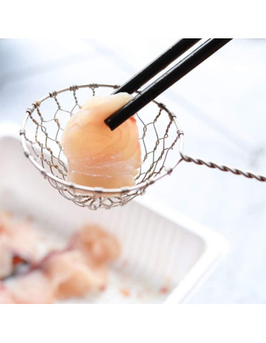 Cuchara Coladora Mini Acero Inoxidable HAOHIZE 2.5 cm