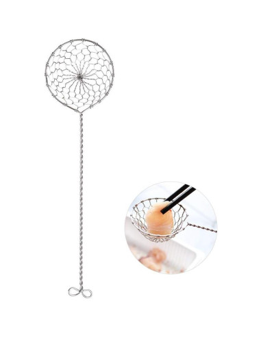 Cuchara Coladora Mini Acero Inoxidable HAOHIZE 2.5 cm