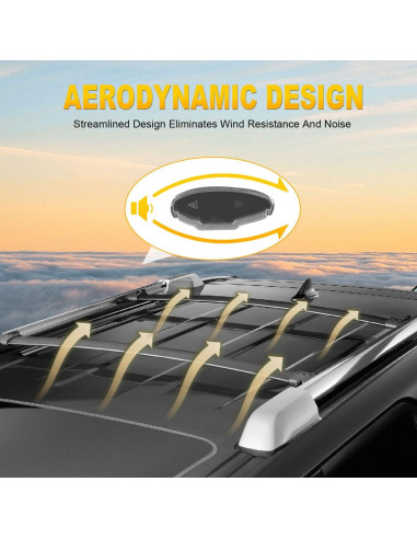 Barras Transversales de Techo OCPTY para Chevrolet Equinox 2019-2021